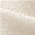 Casamance|Papel pintado floral elegante beige y blanco alta gama|Papel Pintado