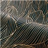 Casamance|Moderne Tapete schwarz-gold exklusives Finish|Tapeten