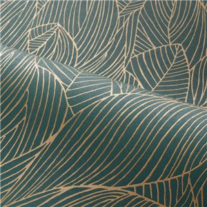 Casamance|Moderne Intarsien Tapete elfenbein|Hochwertige 2