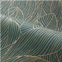 Casamance|Florale Tapete grün-gold Premium glänzend|Tapeten