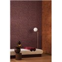 Casamance|Florale elegante Tapete violett-gold moderner Stil|Tapeten