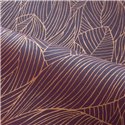 Casamance|Papier peint floral violet et doré élégant style moderne|Papier Peint