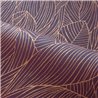 Casamance|Papel pintado floral violeta y dorado elegante estilo moderno|Papel Pintado