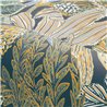 Casamance|Wallpaper garden flowers blue and green tones|Wallpaper