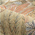 Casamance|Gartenblumen Tapete grün-rosa|Tapeten