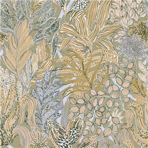 As Creation|Papier peint fleurs style nordique blanc|Papier Peint