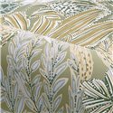 Casamance|Wallpaper garden flowers green and lilac|Wallpaper