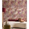 Casamance|Gartenblumen Tapete purpur-violett|Tapeten