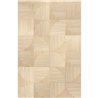 Caselio|Papier peint panoramique mosaïque de bois brun Caselio|Panoramiques
