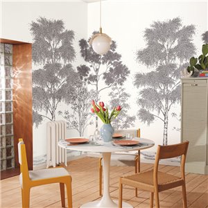 Eijffinger|Wandbild ethnisch Zebrahaut beige|Wandbild