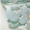 Caselio|Papier peint forêt picturale vert d’eau|Floral