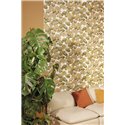 Caselio|Living room wallpaper with pictorial ochre forest|Wallpaper