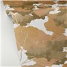 Caselio|Papier peint pour salon avec forêt picturale ocre|Papier Peint