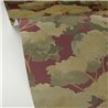 Caselio|Watercolor forest wallpaper with burgundy trees|Wallpaper
