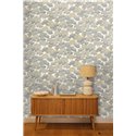 Caselio|Papier peint forêt picturale avec arbres|Floral