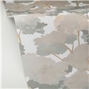 Caselio|Papier peint forêt picturale avec arbres|Floral