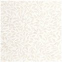 Caselio|Papier peint romantique motif feuilles blanches|Papier Peint