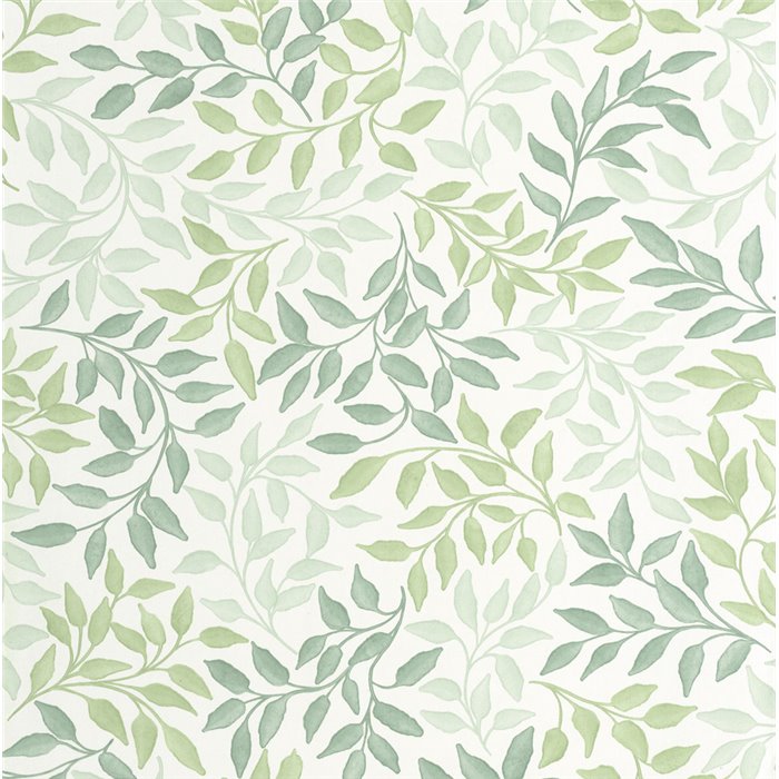 Caselio|Papel pintado floral para dormitorio con estampado de hojas|Floral