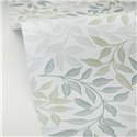 Caselio|Florale Schlafzimmer-Tapete mit Blättermuster|Blumen