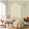 Caselio|Papier peint floral pour salon, motif feuilles vertes|Floral