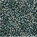 Caselio|Emerald green leaf pattern wallpaper|Wallpaper