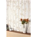 Caselio|Papier peint gravure d’arbres beige, style minimaliste|Papier Peint