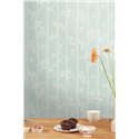 Caselio|Papier peint arbres d’automne style gravure minimaliste|Floral