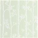 Caselio|Papier peint arbres d’automne vert d’eau|Papier Peint