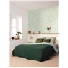Caselio|Wallpaper with aqua green autumn trees|Wallpaper