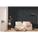 Caselio|Elegant wallpaper with engraved autumn trees|Floral