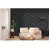 Caselio|Elegant wallpaper with engraved autumn trees|Floral