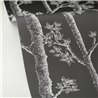 Caselio|Papier peint élégant avec gravures d’arbres d’automne|Floral
