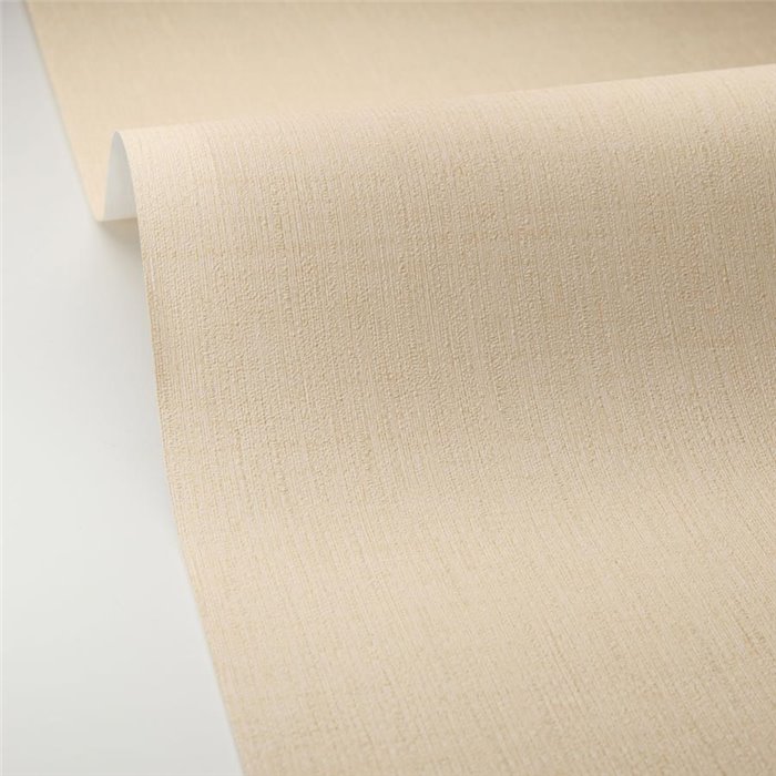 Caselio|Semi-plain wallpaper with beige raffia effect|Wallpaper