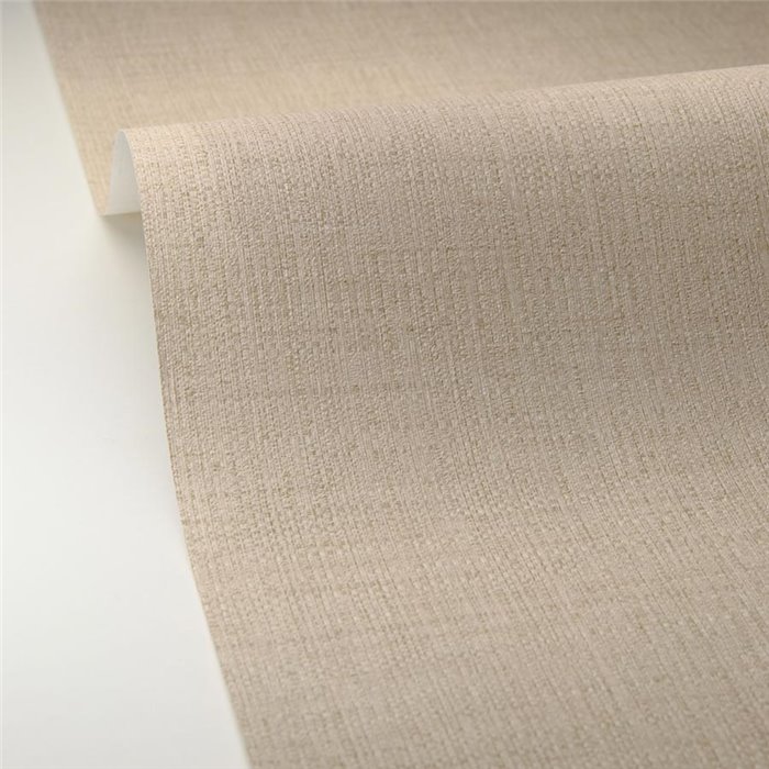 Caselio|Taupe Raphia-Effekt Tapete|Tapeten