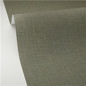 Casadeco|Exotic wallpaper with taupe gray bamboo natural fiber|Raffia Imitation 2