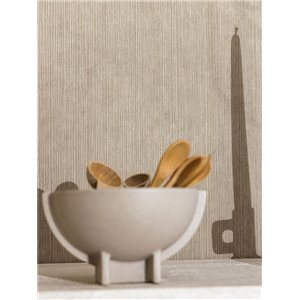 Caselio|Papier peint en fibres naturelles de sisal vert|Imitation Raphia 2