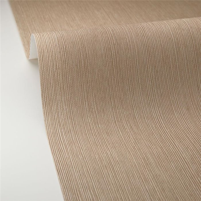 Caselio|Tapete in Naturfaser- oder Raphia-Optik Braun|Raffiaimitation