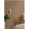 Caselio|Papier peint en fibres naturelles de sisal marron|Papier Peint