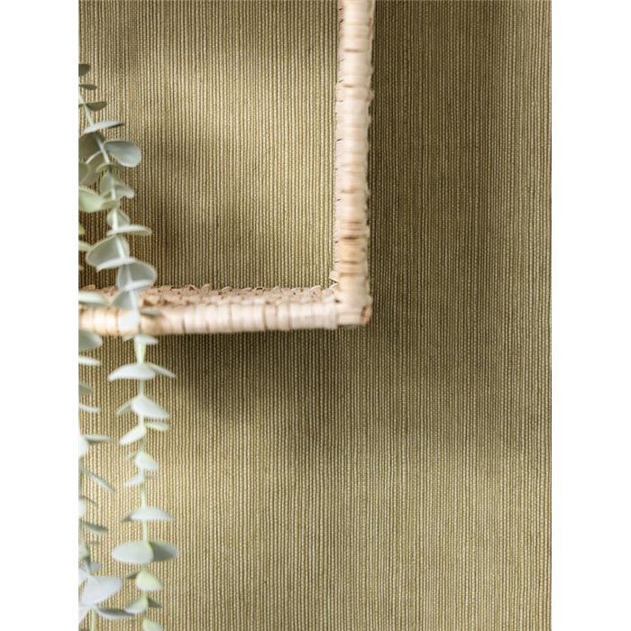 Caselio|Khaki green natural sisal fiber wallpaper|Raffia Imitation