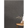 Caselio|Papel pintado imitación fibra natural de sisal negro|Papel Pintado
