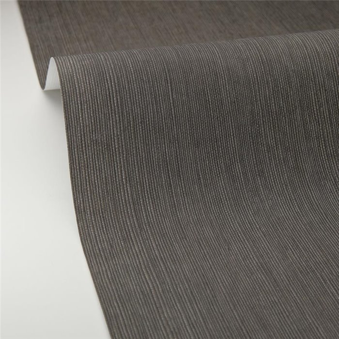 Caselio|Schwarze Sisal Naturfaser Imitation Tapete|Tapeten