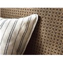 Caselio|Papier peint osier tressé marron cuivré|Imitation Raphia