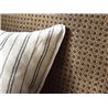 Caselio|Copper brown braided wicker wallpaper|Raffia Imitation