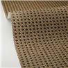 Caselio|Geflochtene Weidengeflecht Tapete Schwarz|Raffiaimitation