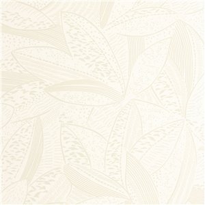 Caselio|Florale Wohnzimmertapete mit braunem Blattmuster|Tapeten