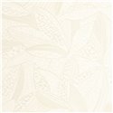 Caselio|Papier peint composition moderne de feuilles blanches|Papier Peint