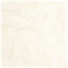 Caselio|Papier peint composition moderne de feuilles blanches|Papier Peint