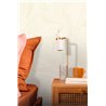 Caselio|Modern white leaf composition wallpaper|Wallpaper