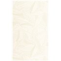 Caselio|Papier peint composition moderne de feuilles blanches|Papier Peint