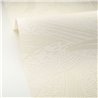 Caselio|Papier peint composition moderne de feuilles blanches|Papier Peint
